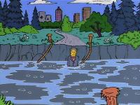 Click to watch 'The Boy Who Knew Too Much...' (popup) The Simpsons